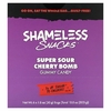 Shameless Snacks, суперкислая жевательная конфета, со вкусом вишни, 6 пакетиков по 50 г (1,8 унции)