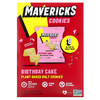 Mavericks, растительное печенье со вкусом торта, 8 упаковок по 25 г (0,88 унции) (Товар снят с продажи) 