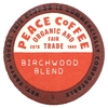 Peace Coffee, Organic Birchwood Breakfast Blend, Medium Roast , 12 Pods, 0.36 oz (10.25 g) Each