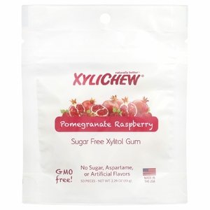 XyliDENT, Xylichew, гранат и малина, 50 шт., 65 г (2,29 унции)
