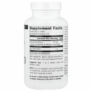 Source Naturals, кора муравьиного дерева, 500 мг, 250 таблеток