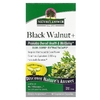 Natures Answer, черный орех+, 90 вегетарианских капсул