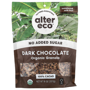 Alter Eco, органическая гранола, темный шоколад, 227 г (8 унций)