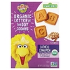 Earth's Best, Sesame Street, органическое печенье Letter of The Day, для детей от 2 лет, овсянка и корица, 150 г (5,3 унции)