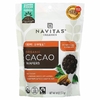Navitas Organics, органические вафли из какао, полусладкие, 227 г (8 унций)