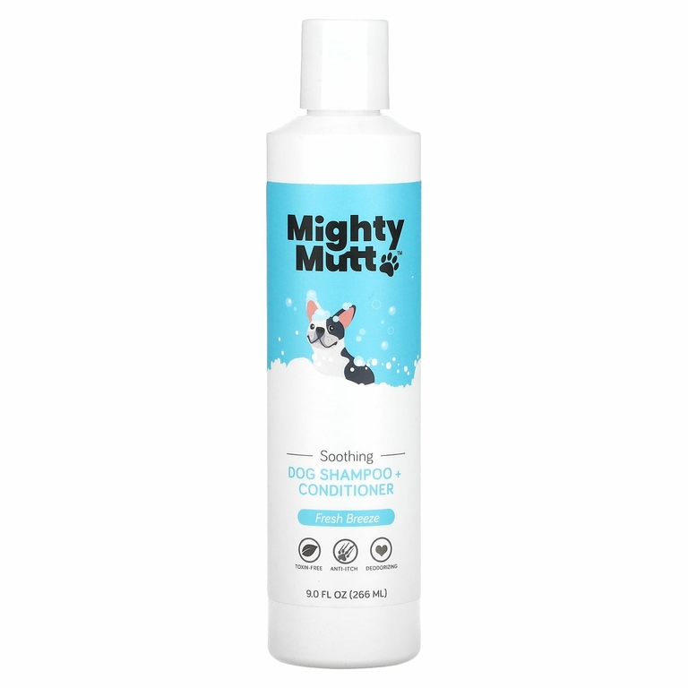 Mighty Mutt, шампунь и кондиционер, для собак, свежесть бриза, 266 мл (9 жидк. унций)