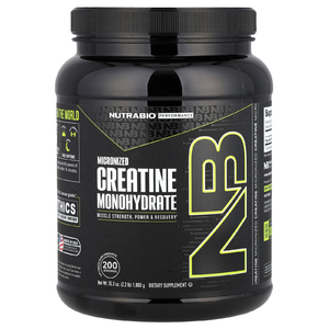 NutraBio, моногидрат креатина, 1000 г (2,2 фунта)