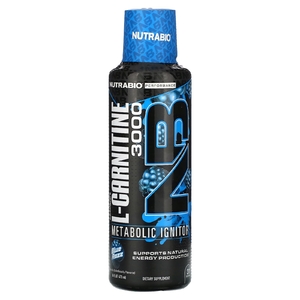 NutraBio, LeanShots, L-карнитин 3000, голубая роза, 473 мл (16 жидк. унц.)