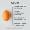Sports Research, коэнзим Q10, двойная сила, 200 мг, 90 растительных капсул