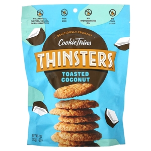 Thinsters, CookieThins, обжаренный кокос, 113 г (4 унции) (Товар снят с продажи) 
