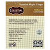 Celestial Seasonings, травяной чай, вермонтский кленовый сироп и имбирь, без кофеина, 20 чайных пакетиков, 31 г (1,1 унции)