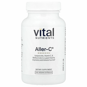 Vital Nutrients, Aller-C®, 100 веганских капсул