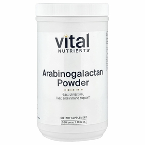 Vital Nutrients, арабиногалактан в порошке, 300 г (10,6 унции)