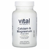 Vital Nutrients, кальций и магний, 100 веганских капсул