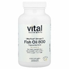 Vital Nutrients, Ultra Pure® Omega-3, рыбий жир 800, лимон, 90 мягких таблеток