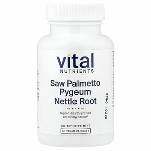 Vital Nutrients, корень крапивы серенои, 60 веганских капсул