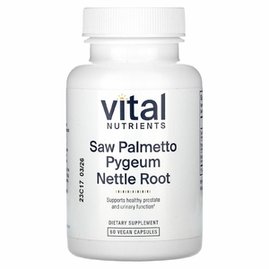 Vital Nutrients, корень крапивы серенои, 60 веганских капсул