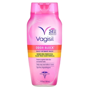 Vagisil, блокатор запаха, ежедневное средство для умывания, чистая свежесть, 354 мл (12 жидк. унций) (Товар снят с продажи) 