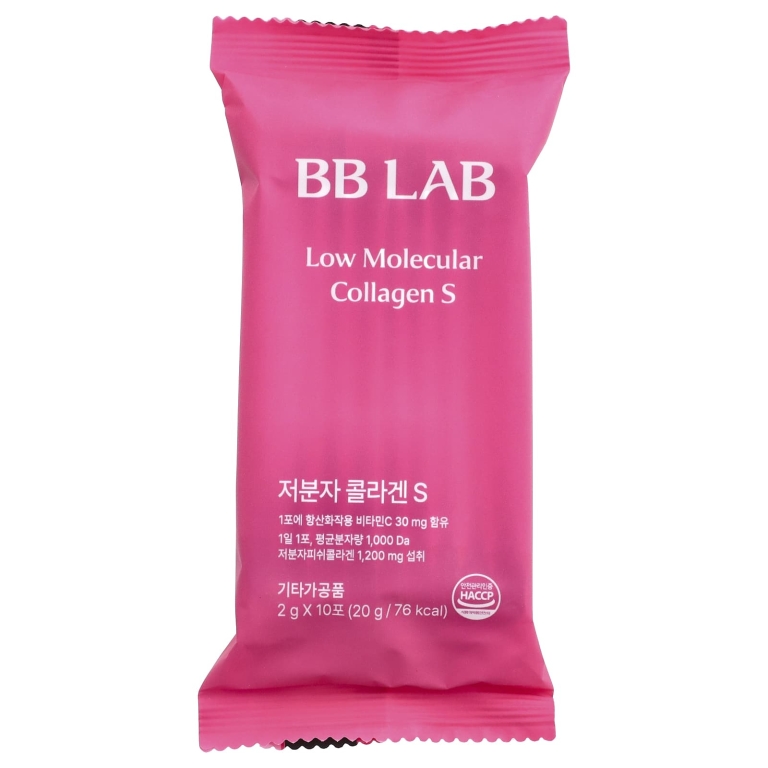 BB Lab, низкомолекулярный коллаген S, 30 пакетиков по 2 г (Товар снят с продажи) 