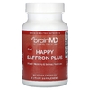 BrainMD, Happy Saffron Plus, 90 веганских капсул