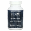 BrainMD, Neuro Zinc (хелат бисглицината цинка), 25 мг, 90 веганских капсул