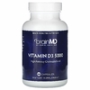 BrainMD, витамин D3 5000, 100 капсул