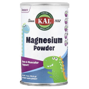 KAL, Dinosaurs®, магний в порошке, без добавок, 4 унции (112,5 г)