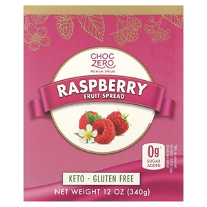 ChocZero, малиновый джем, 340 г (12 унций)
