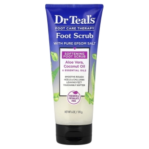 Dr. Teal's, Foot Care Therapy, скраб для ног с чистой английской солью, 170 г (6 унций) (Товар снят с продажи) 