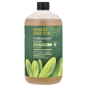 Desert Essence, тщательное очищение, для жирной кожи, 946 мл (32 жидк. унции)