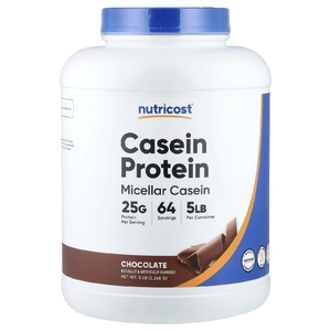 Nutricost, казеиновый протеин, со вкусом шоколада, 2268 г (5 фунтов)