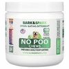 Bark&Spark, No Poo Chews, для собак, со вкусом курицы, 120 жевательных таблеток, 264 г (9,3 унции)
