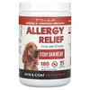 StrellaLab, Allergy Relief, жевательные таблетки для поддержки иммунитета, для собак, арахисовая паста, 180 жевательных таблеток, 396 г (13,9 унции)