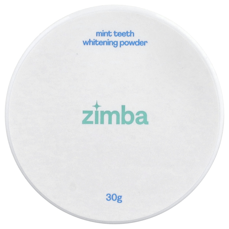 Zimba, порошок для отбеливания зубов с мятой, 30 г