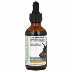 RestoraPet, Ultimate Wellness, для собак и кошек, без ароматизаторов, 60 мл (2 жидк. унции)