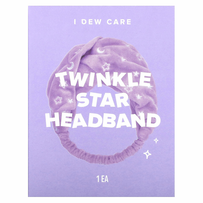 I Dew Care, повязка со звездами, фиолетовый, 1 шт.
