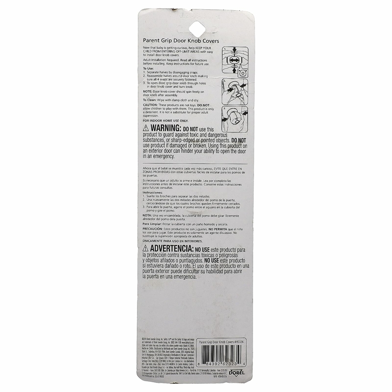 Safety 1st, Parent Grip, колпачки для Дверных ручек, 4 шт.