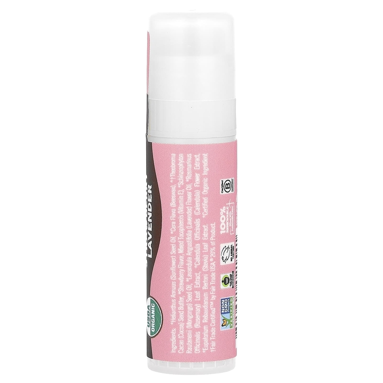 Eco Lips, Mongo Kiss, бальзам для губ, клубника и лаванда, 7 г (0,25 унции) (Товар снят с продажи) 