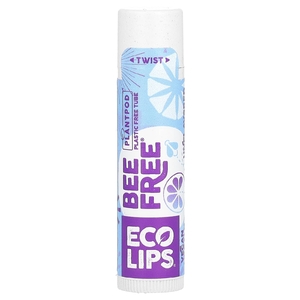 Eco Lips, Bee Free, веганский бальзам для губ, без добавок, 4,25 г (0,15 унции) (Товар снят с продажи) 