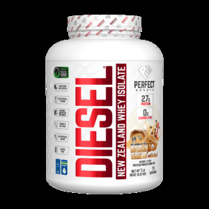 PERFECT Sports, Diet, новозеландский сывороточный изолят, пенистый чай, коричневый сахар, 2,27 кг (5 фунтов)
