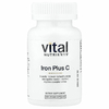Vital Nutrients, Iron Plus C, 100 веганских капсул