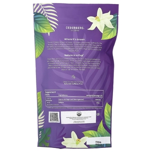 Cederberg Tea Co, органическая моринга, без кофеина, 100 натуральных чайных пакетиков, 170 г (5,99 унции)