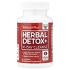Health Plus, Herbal Detox+, очищение в течение 10 дней, 40 капсул
