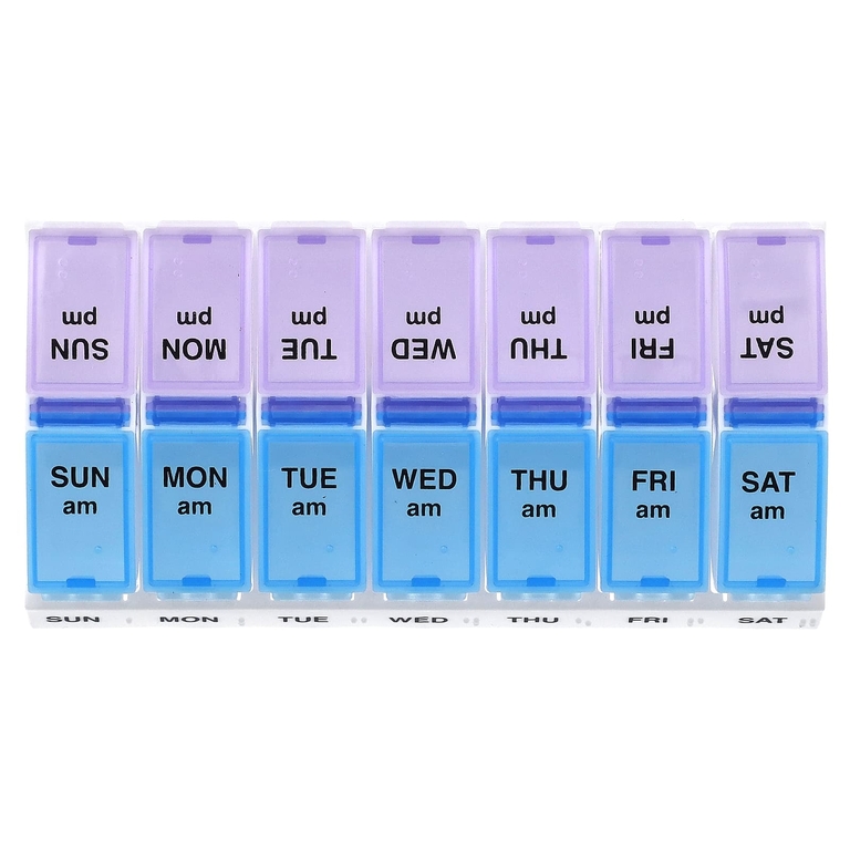 Ezy Dose, Weekly Pop-outs, таблетка для ежедневного приема, маленькая, 1 шт.