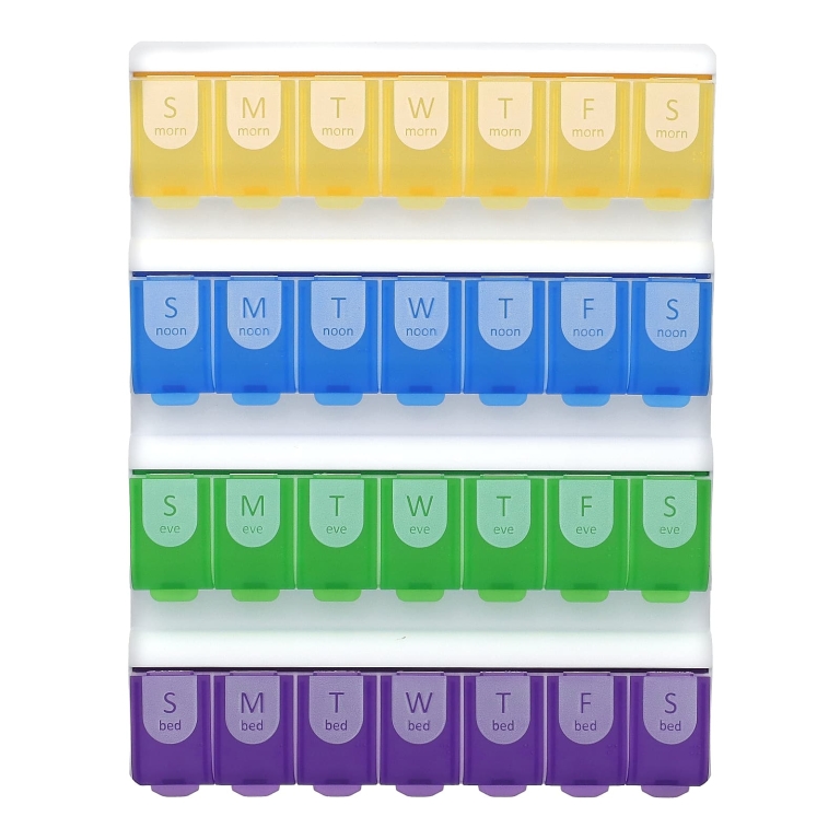 Ezy Dose, еженедельно, 4 шт. в день, с Easy-Fill, 1 шт.