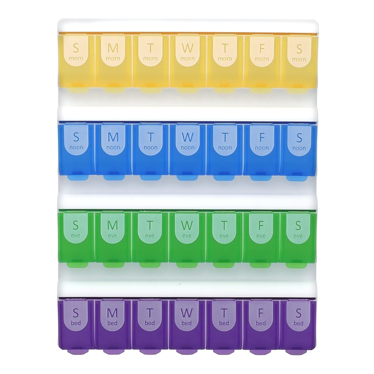 Ezy Dose, еженедельно, 4 шт. в день, с Easy-Fill, 1 шт.