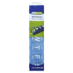 Ezy Dose, еженедельный органайзер для таблеток, с замком, 3XL, 1 шт.