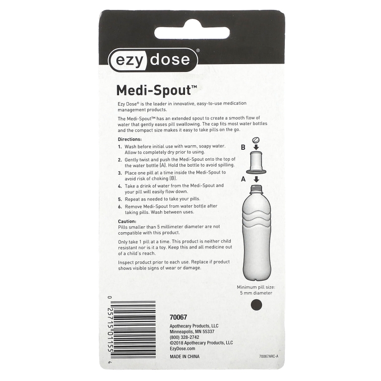 Ezy Dose, Medi-Spout, 1 шт. (Товар снят с продажи) 