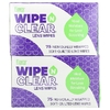 Flents, Wipe 'N Clear для линз, 2 упаковки, 75 шт. в каждой