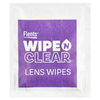 Flents, Wipe 'N Clear, салфетки для объектива, 4 упаковки, 75 индивидуально упакованных мягких салфеток для объектива